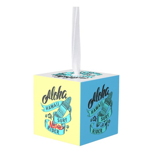 Aloha Hawaii Surf Rider Thunder_Cove Decoratie (Achter hoekig)