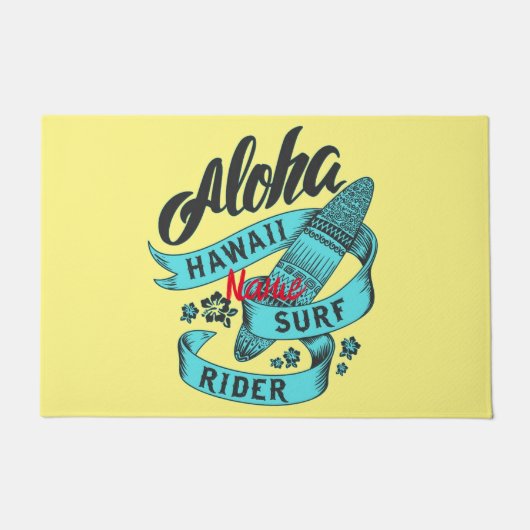Aloha Hawaii Surf Rider Thunder_Cove Deurmat (Voorkant)