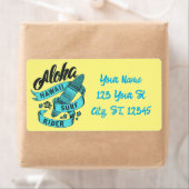 Aloha Hawaii Surf Rider Thunder_Cove Etiket (Insitu)