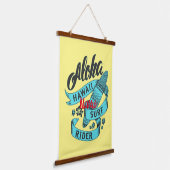 Aloha Hawaii Surf Rider Thunder_Cove Hangend Wandkleed (Gebogen)
