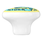 Aloha Hawaii Surf Rider Thunder_Cove Keramische Knop (Zijkant)