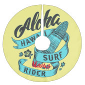 Aloha Hawaii Surf Rider Thunder_Cove Kerstboom Rok (Voorkant)