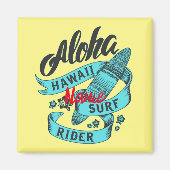 Aloha Hawaii Surf Rider Thunder_Cove Magneet (Voorkant)