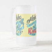 Aloha Hawaii Surf Rider Thunder_Cove Matglas Bierpul (Voorkant links)