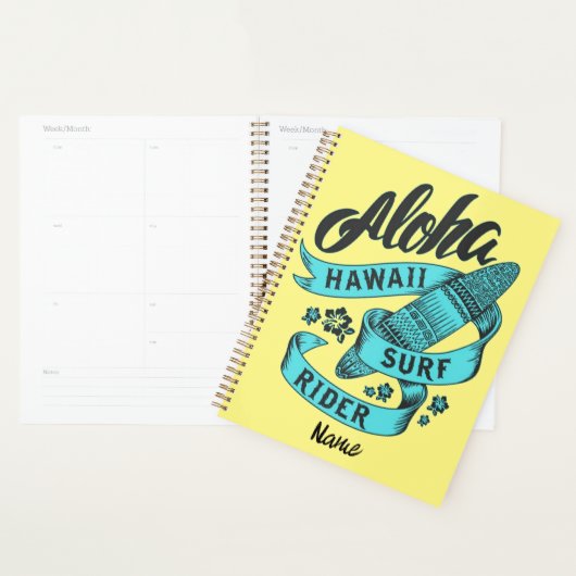 Aloha Hawaii Surf Rider Thunder_Cove Planner (Display)