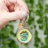Aloha Hawaii Surf Rider Thunder_Cove Sleutelhanger (Hand)