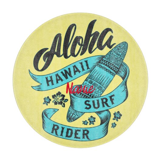 Aloha Hawaii Surf Rider Thunder_Cove Snijplank (Voorkant)