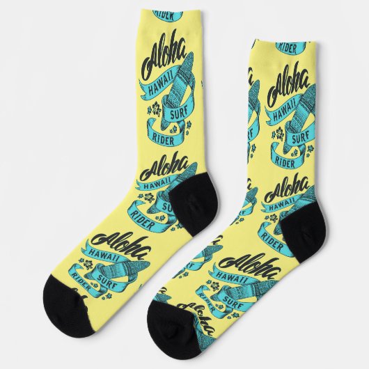 Aloha Hawaii Surf Rider Thunder_Cove Sokken (Links)