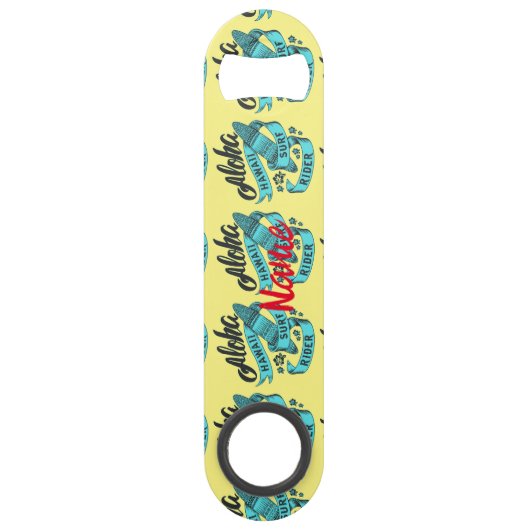 Aloha Hawaii Surf Rider Thunder_Cove Speed Flessenopener (Voorkant)