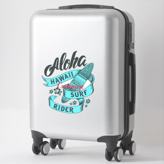 Aloha Hawaii Surf Rider Thunder_Cove Sticker (Koffer)