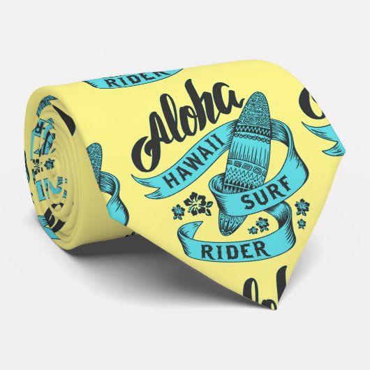 Aloha Hawaii Surf Rider Thunder_Cove Stropdas (Opgerold)