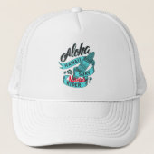 Aloha Hawaii Surf Rider Thunder_Cove Trucker Pet (Voorkant)
