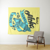 Aloha Hawaii Surf Rider Thunder_Cove Wandkleed (In Situ (horizontaal))