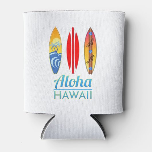 Aloha Hawaii Surfboards Blikjeskoeler (Voorkant)
