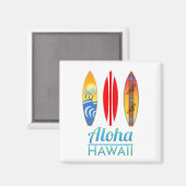 Aloha Hawaii Surfboards Magneet (Voorkant / Achterkant)