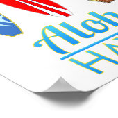 Aloha Hawaii Surfboards Poster (Hoek)