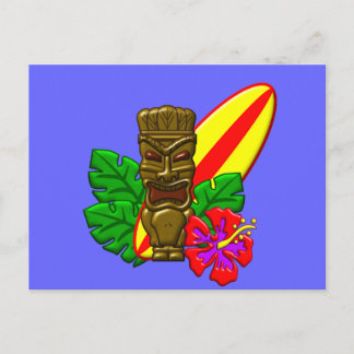 Aloha Hawaii Surfer Briefkaart