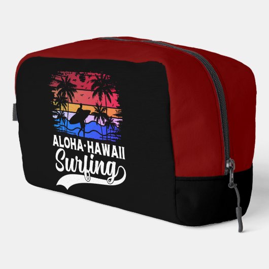 Aloha Hawaii Surfing Vibes Toilettasje (Rechterhoek)