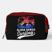 Aloha Hawaii Surfing Vibes Toilettasje (Achterkant)
