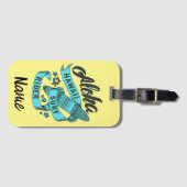 Aloha Hawaii Surfrijder Thunder_Cove  Bagagelabel (Voorkant (horizontaal))