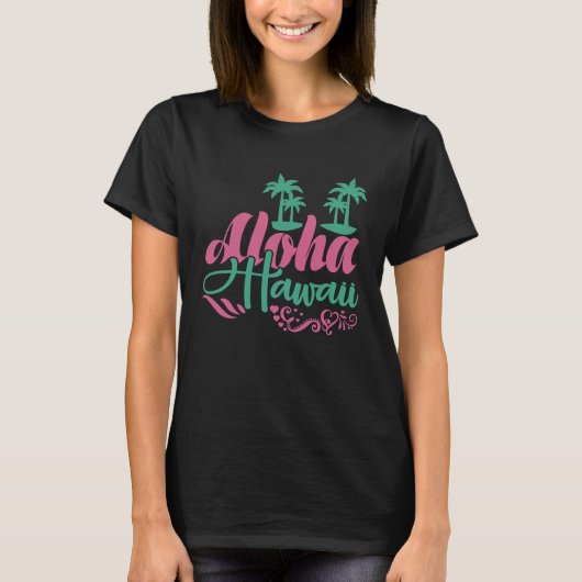 Aloha Hawaii T-shirt (Voorkant)