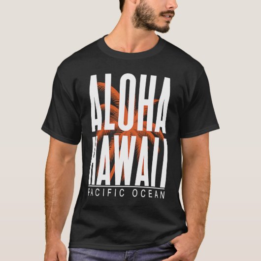 Aloha Hawaii T-shirt (Voorkant)