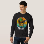 Aloha Hawaii T-Shirt Hawaiian Kids Boy Men Dabbing (Voorkant volledig)