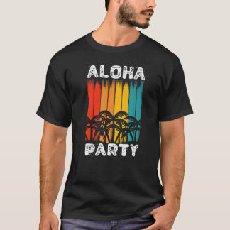 Aloha Hawaii Tiki Retro  Maui Ohana T-shirt
