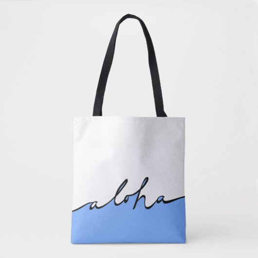 Aloha Hawaii! Tote Bag (Voorkant)