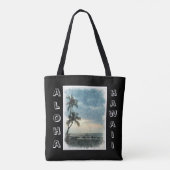 Aloha Hawaii Tote Bag (Achterkant)