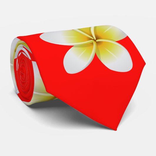 Aloha Hawaii. Traditioneel Ketting op Hawaiiaans e Stropdas (Opgerold)