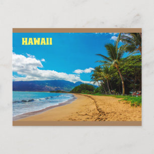 Aloha Hawaii Tropical aanpassen Briefkaart