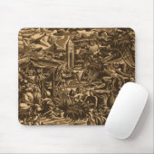 Aloha Hawaii Tropisch Schilderachtig van Oahu Muismat (Met muis)