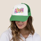 Aloha Hawaii Trucker Hat Pet (In situ)