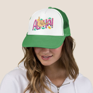 Aloha Hawaii Trucker Hat Trucker Pet