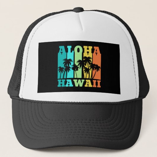Aloha Hawaii Trucker Pet (Voorkant)