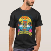 Aloha Hawaii van het eiland voelt de Aloha Flowe T-shirt (Voorkant)