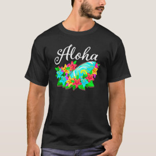 Aloha Hawaii van het eiland voelt de Aloha spiri T-shirt