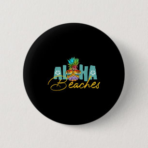 Aloha hawaii vanuit het eiland voel de aloha aloha ronde button 5,7 cm