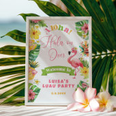 Aloha Hawaii verjaardagsfeestje welkom Poster