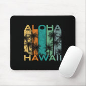 Aloha Hawaii Vintage Surfplank  Muismat (Met muis)