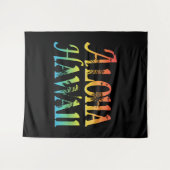 Aloha Hawaii Wandkleed (Voorkant (horizontaal))