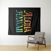 Aloha Hawaii Wandkleed (In Situ (horizontaal))