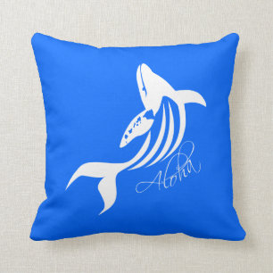 Aloha Hawaii Whale Kussen
