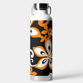 ALOHA HAWAI'I (ZWART/ORANJE) WATERFLES (Voorkant)