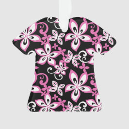 ALOHA HAWAII (ZWART/ROZE) ORNAMENT