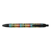 Aloha Hawaii Zwarte Inkt Pen (Achterkant)