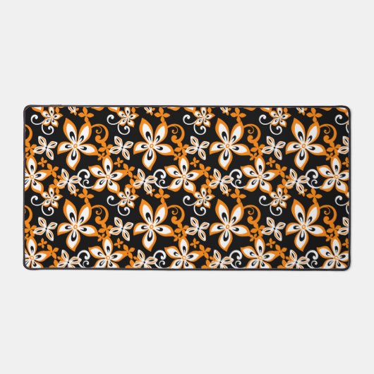 ALOHA HAWAII (ZWARTE/ORANJE) BUREAUMAT (Voorkant)