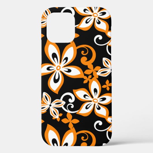 ALOHA HAWAII (ZWARTE/ORANJE) Case-Mate iPhone CASE (Achterkant)