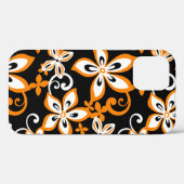 ALOHA HAWAII (ZWARTE/ORANJE) Case-Mate iPhone CASE (Achterkant (horizontaal))
